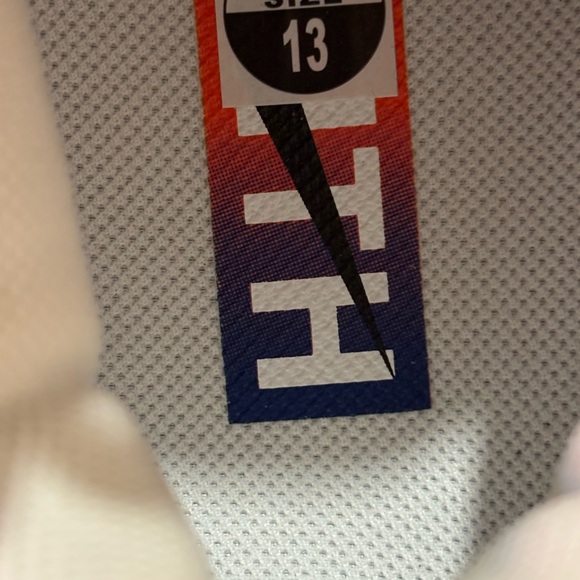 KITH Nike Air Force 1 White with Orange AND Blue Swoosh men’s. - Picture 10 of 16